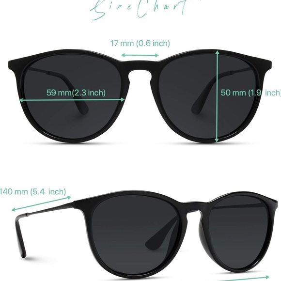 WMP Malia Tortoise Round Sunglasses - Picture 3 of 11